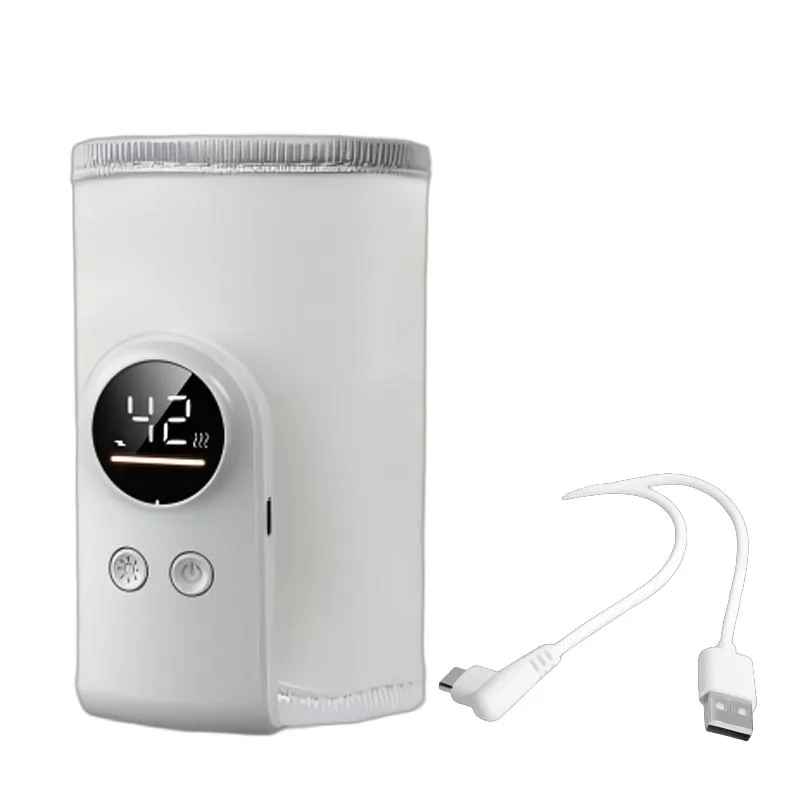 chauffe biberon intelligent leger controle temperature blanc