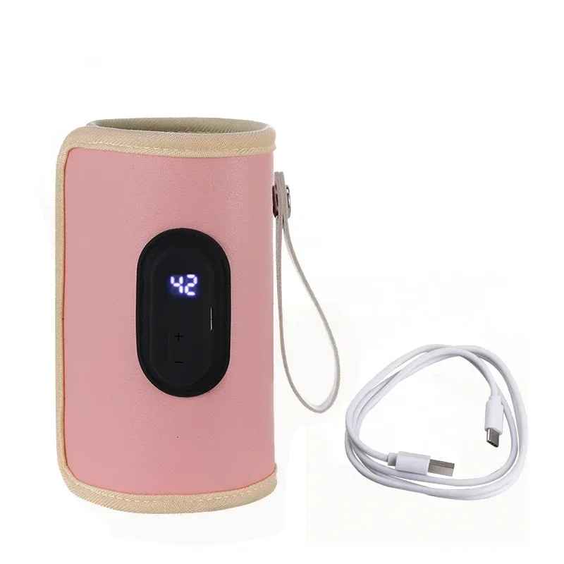 chauffe biberon nomade rose