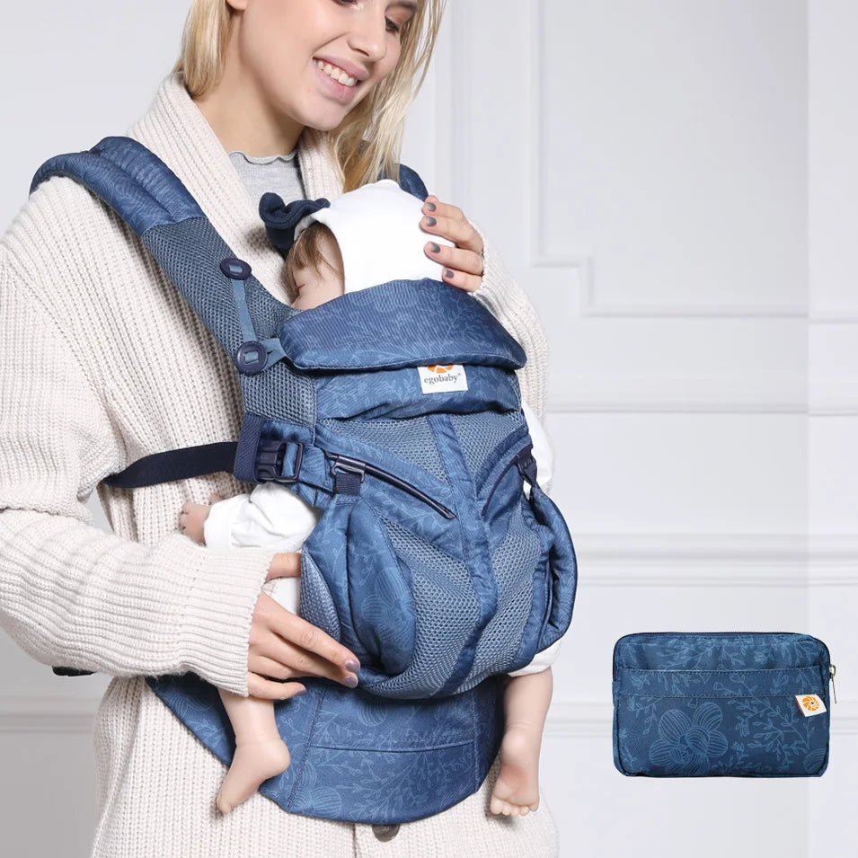 Porte Bébé - BreathBabyBag™ - Bleuprint - Mon Bébé Sourire