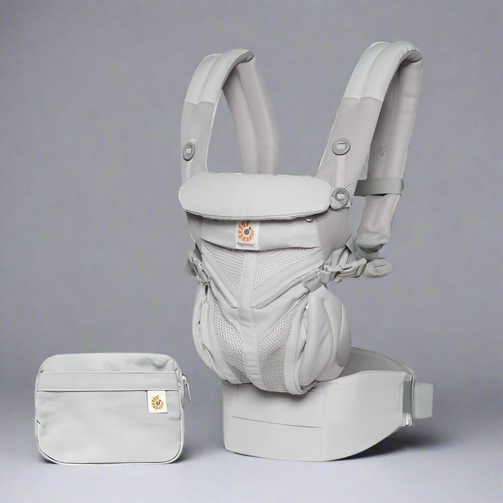Porte Bébé - BreathBabyBag™ - Gris - Mon Bébé Sourire