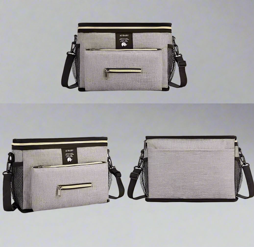 Sac à Langer - BabyTravel™ - Gris - Mon Bébé Sourire