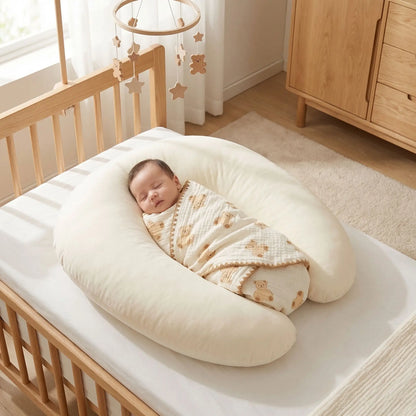 bébé dort dans couverture bebe douillette