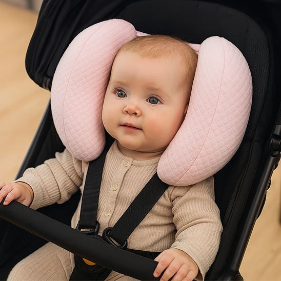 Cale tete pour bebe ergonomique
