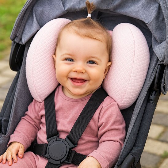 Cale tete pour bebe surface rembourree