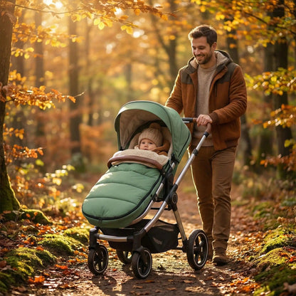 chanceliere bebe mi saison impermeable confortable douillette balade en foret