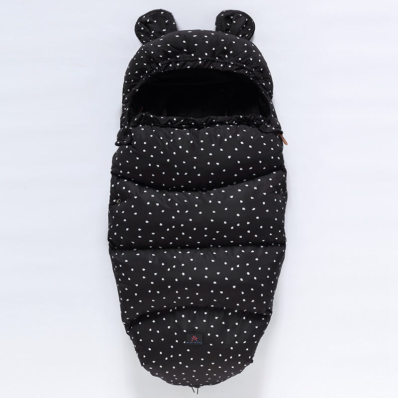 chanceliere pour poussette ultra confort hivernal capuche sans fourrure