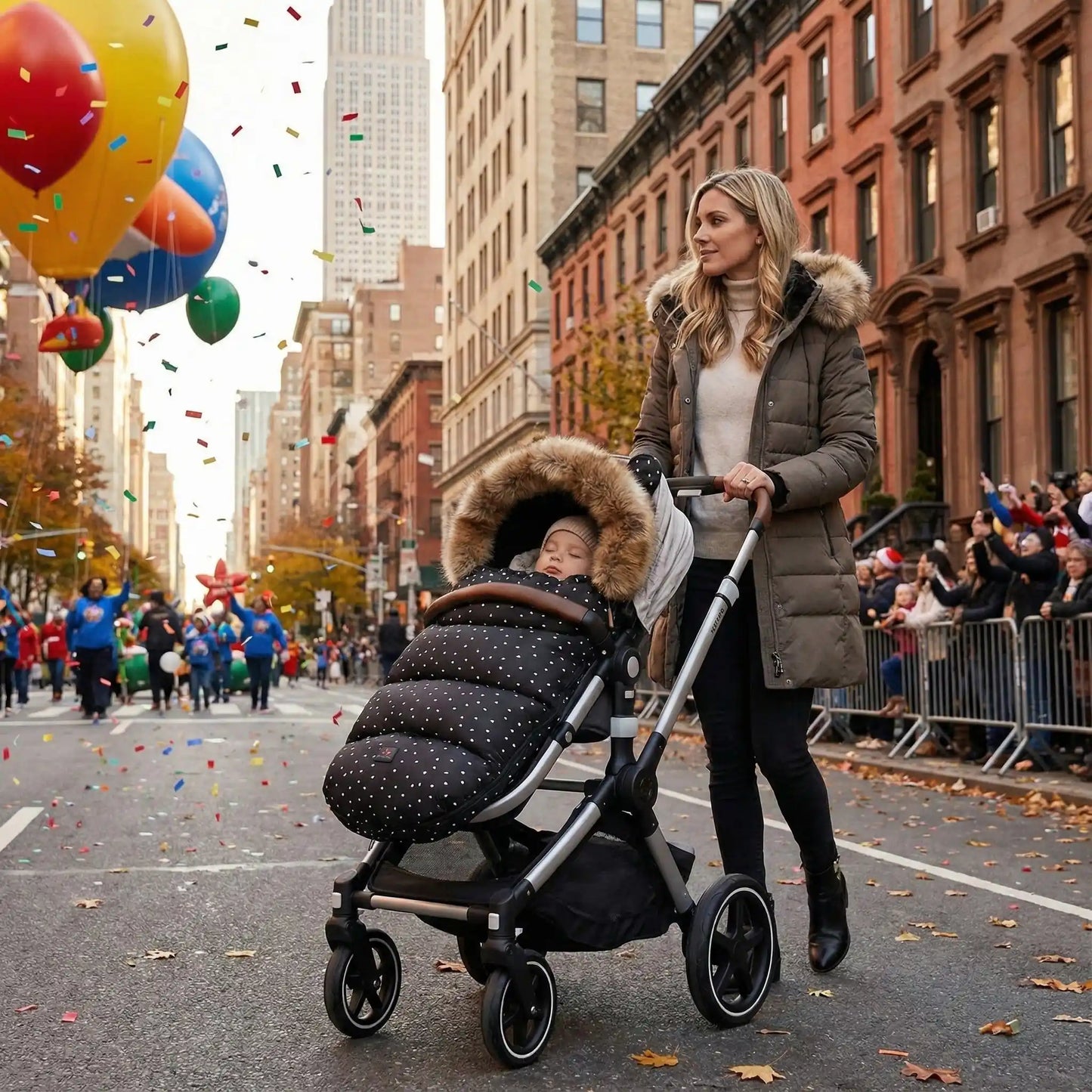 chanceliere pour poussette confort hivernal balade parade new york