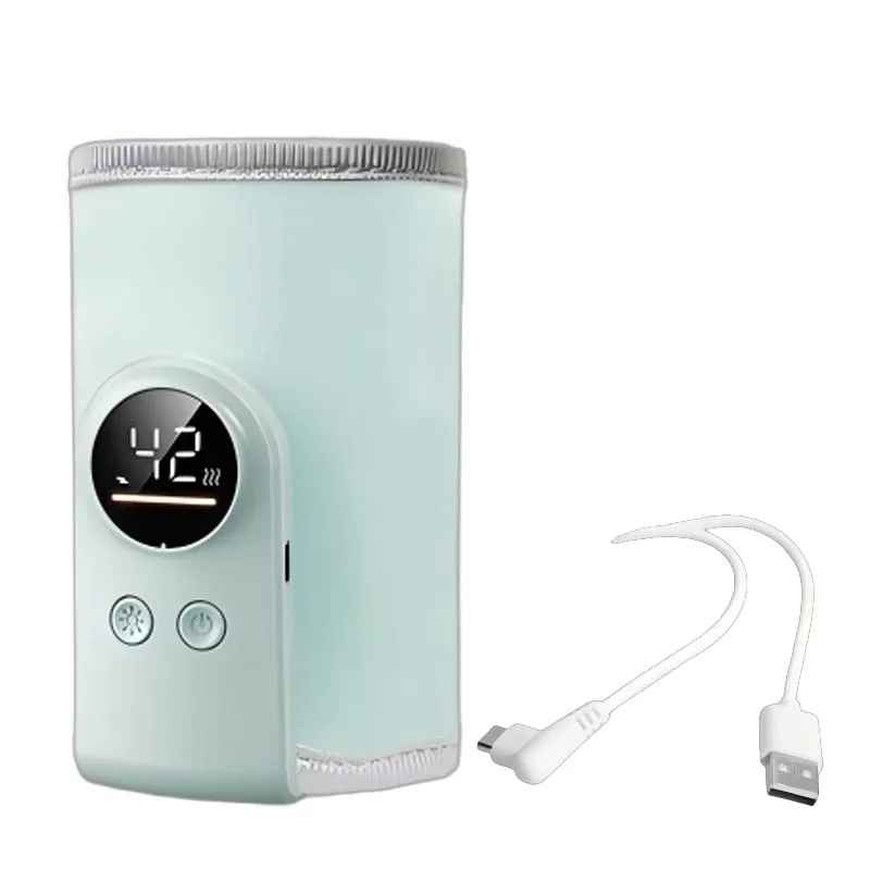 chauffe biberon intelligent leger controle temperature couleur menthe