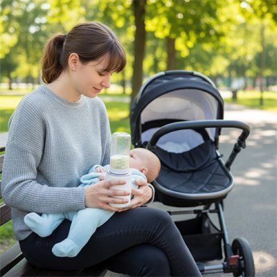 Chauffe biberon portable dégivrage chauffage leger pratique