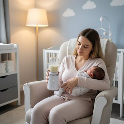 Chauffe biberon portable double fonction pratique