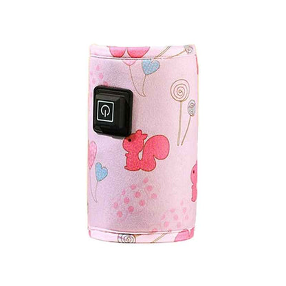 chauffe-biberon portable nomade rose usb