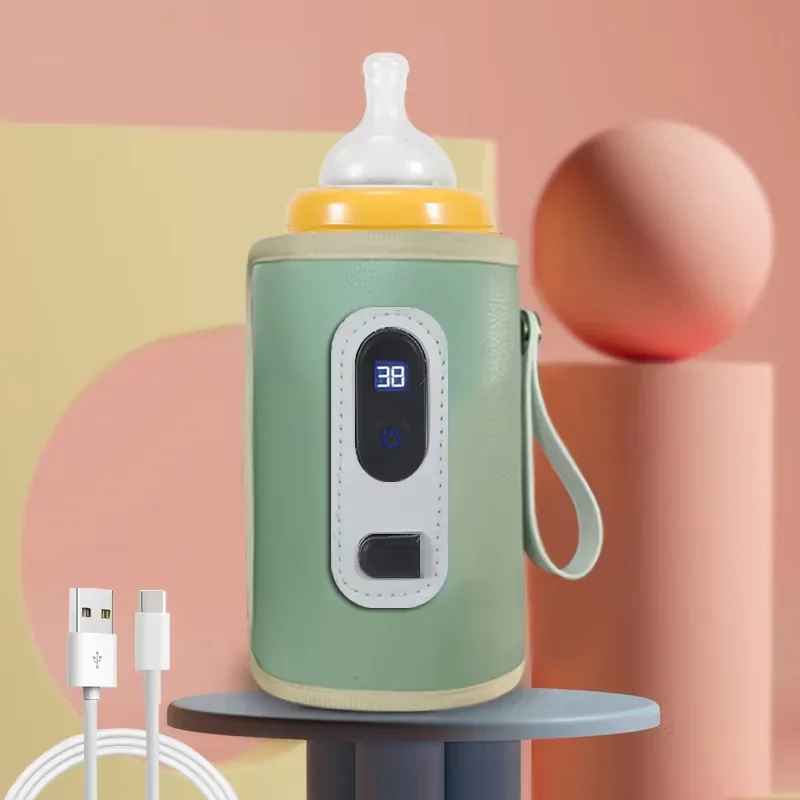 Chauffe biberon rapide intelligent compact vert
