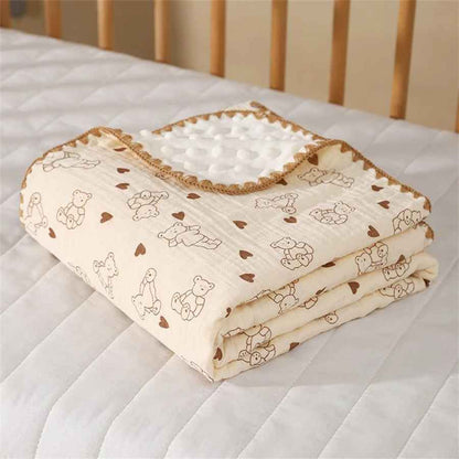 couverture bebe matériaux certifiés double face