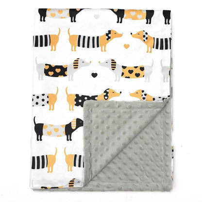 couverture bebe polaire lavable confortable