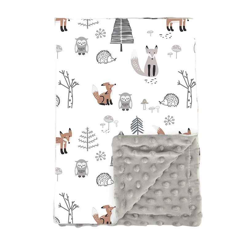 couverture bebe polaire lavable ultra douce