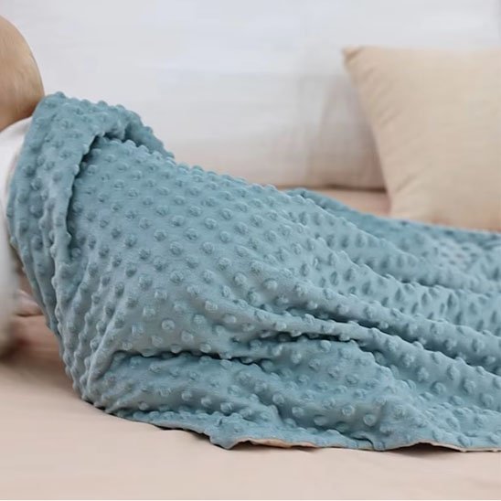 Couverture bebe polaire respirante