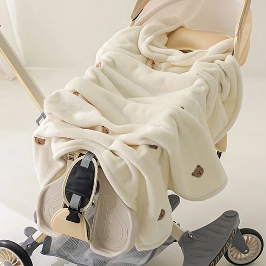 Couverture en polaire bebe confort et chaleur