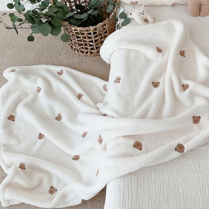 Couverture en polaire bebe douce et moelleuse