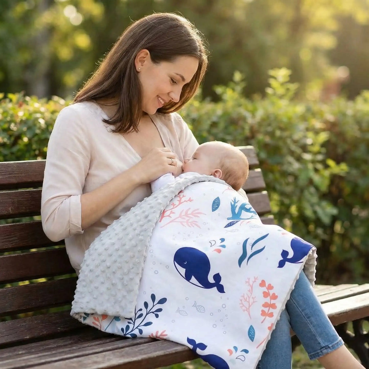 couverture polaire bebe lavable douce confortable