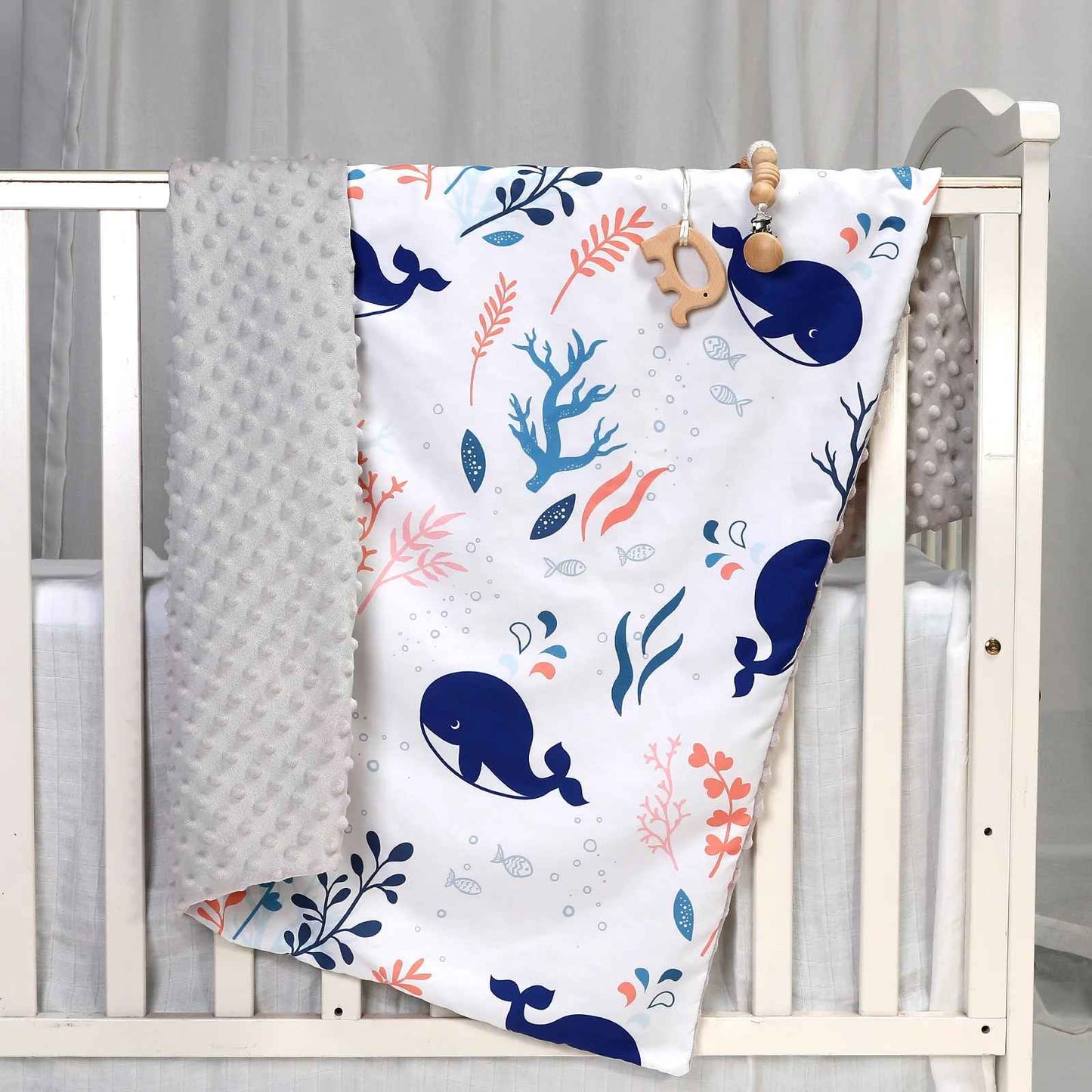 couverture polaire bebe lavable douce