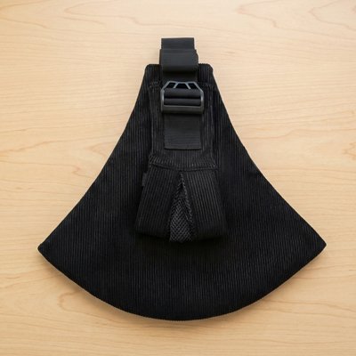 Echarpe de portage bebe compacte minimaliste reglable lavable