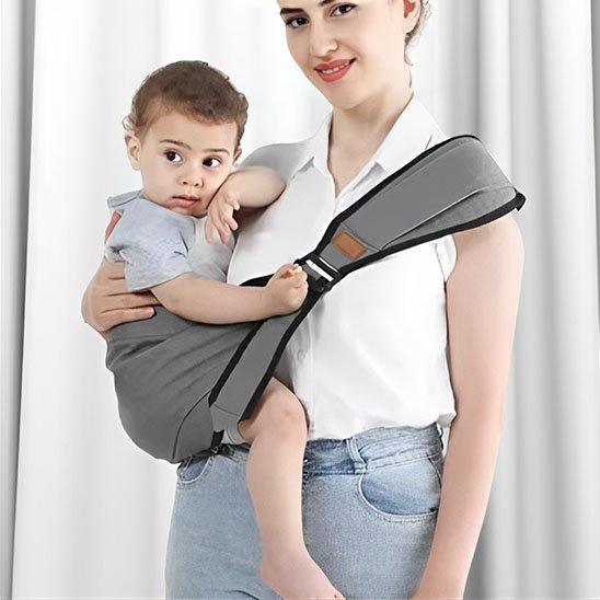 Echarpe de portage Porte bébé | Ergonomique Physiologique - Mon Bébé Sourire