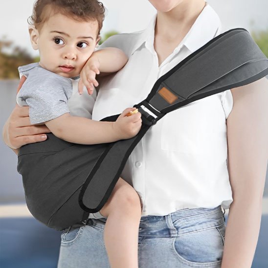 Echarpe de portage Porte bébé | Ergonomique Physiologique - Mon Bébé Sourire
