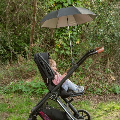 Ombrelle pour poussette​ réglable et orientable universelle