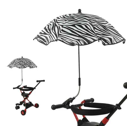 ombrelle our poussette tissu. résistant orientable