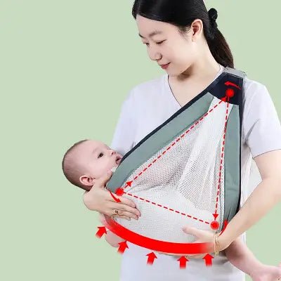 Porte Bébé - BabyCarrier™ - Vert avocat - Mon Bébé Sourire