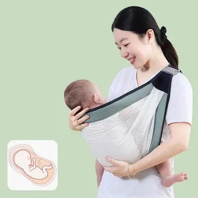 Porte Bébé - BabyCarrier™ - Vert avocat - Mon Bébé Sourire