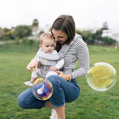 Porte Bébé - BreathBabyBag™ - Gris - Mon Bébé Sourire