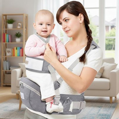 Porte bébé physiologique | Confort Premium - Mon Bébé Sourire