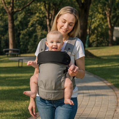 Porte bébé physiologique | Confort Premium - Mon Bébé Sourire