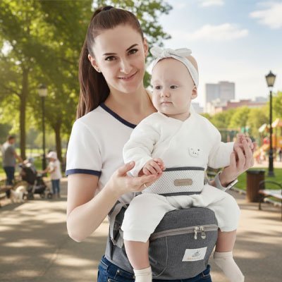 Porte bébé physiologique | Confort Premium - Mon Bébé Sourire