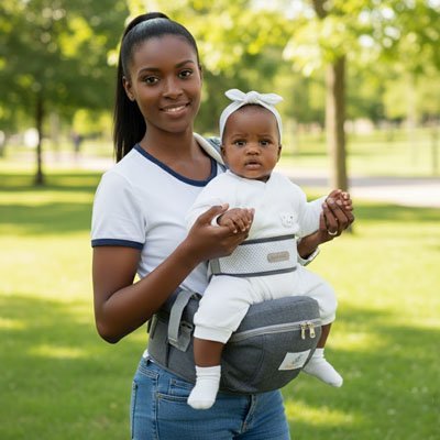 Porte bébé physiologique | Confort Premium - Mon Bébé Sourire