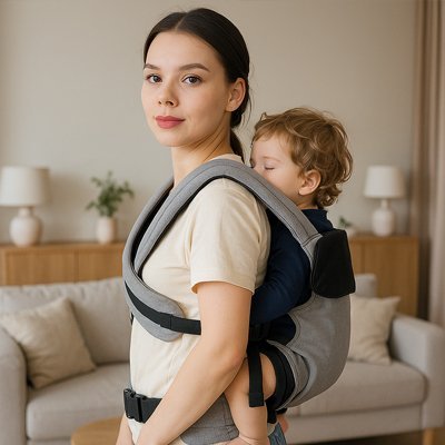 Porte bébé physiologique | Confort Premium - Mon Bébé Sourire