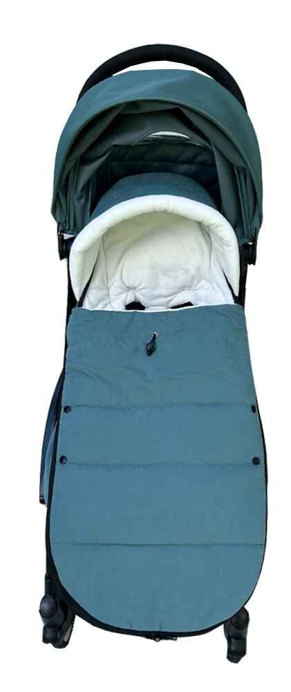 poussette chanceliere douce ultra chaude azur adaptable