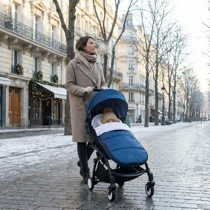 poussette chanceliere chaude confort hiver