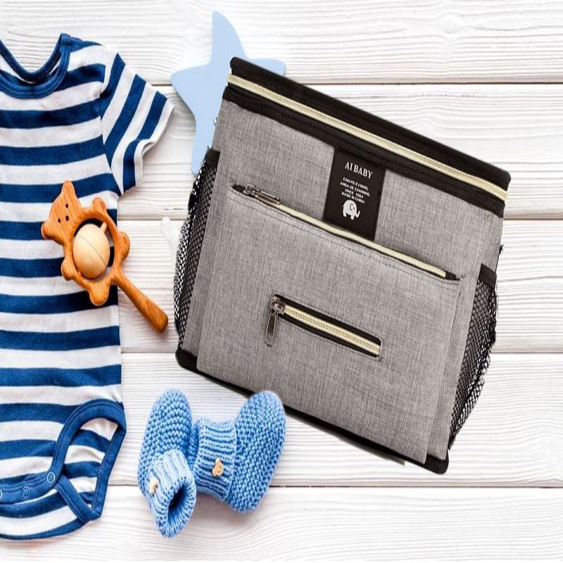 Sac à Langer - BabyTravel™ - Gris - Mon Bébé Sourire