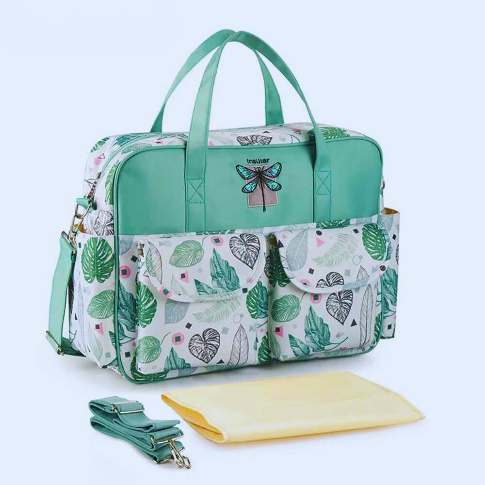 sac a langer large capacité vert