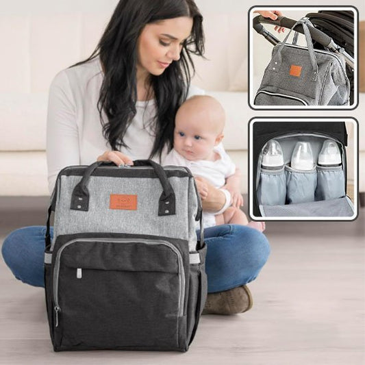 sac à langer multifonctionnel élégant grande capacité