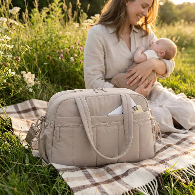 sac à langer mulitpoches pratique élégant