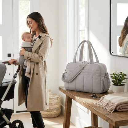 sac à langer spacieux nombreux rangements pratique
