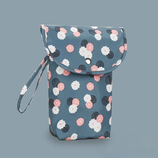 sac a langer sac a couches fleurs