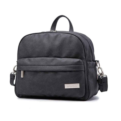 Sac a langer sac a dos noir compact