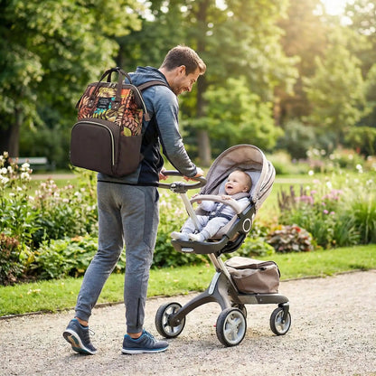 sac à langer sac à dos robuste grande capacité sortie avec papa 
