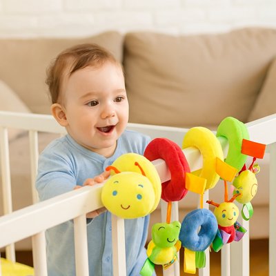 Spirale d'activité bébé jouets suspendus